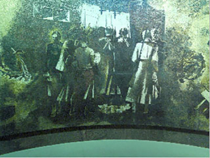 mural in museum