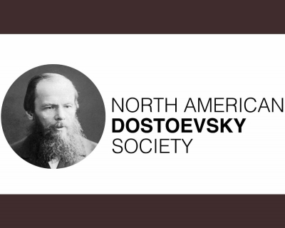 North American Dostoevksy Society with photo of Dostoevsky
